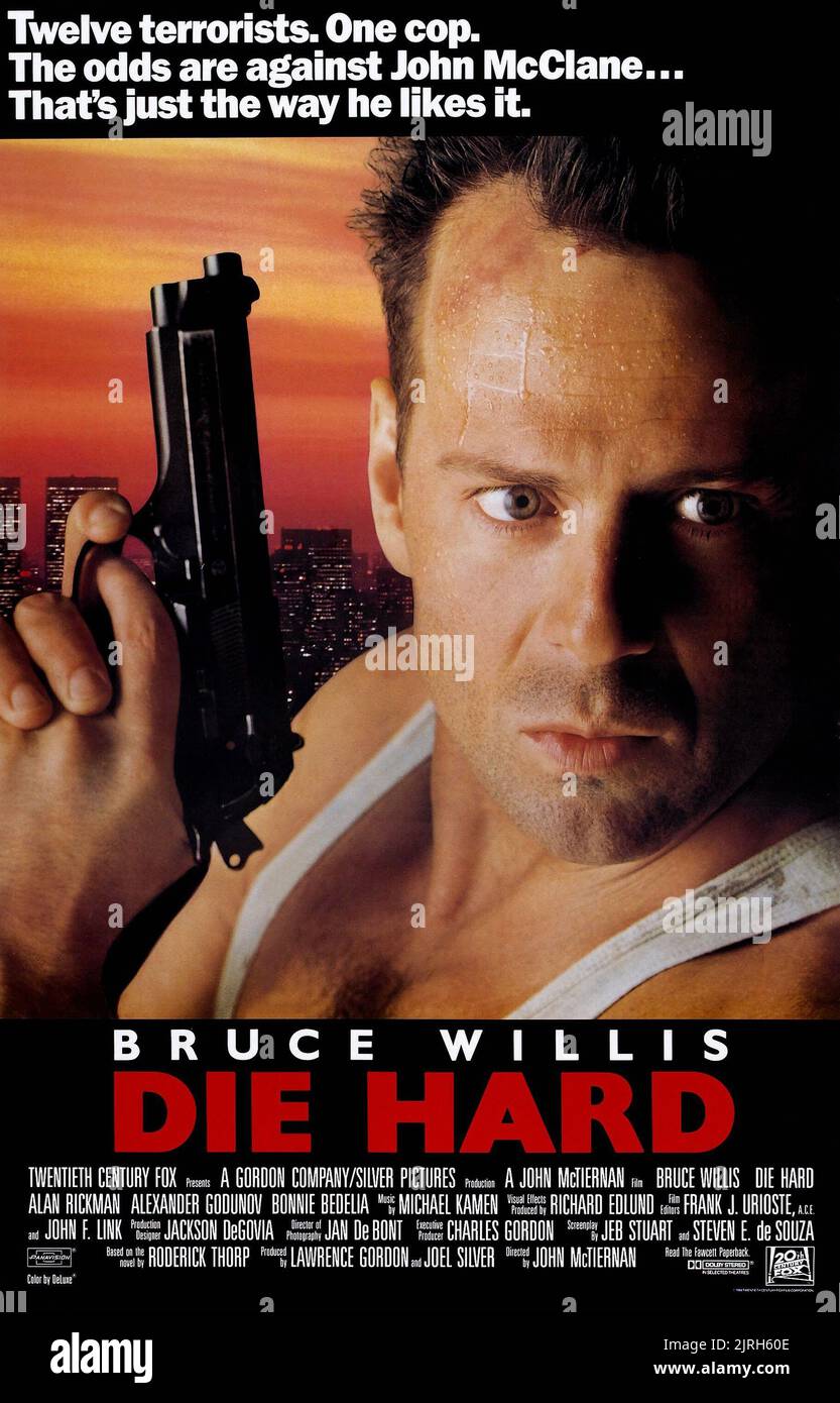 Die hard poster hi-res stock photography and images - Alamy