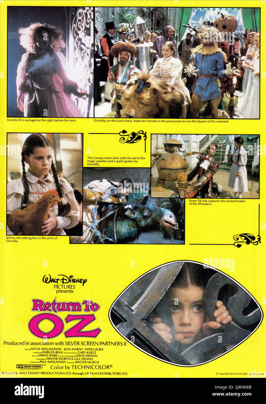 Return to oz dvd cover