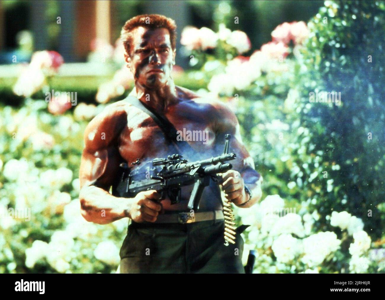 ARNOLD SCHWARZENEGGER, COMMANDO, 1985 Stock Photo - Alamy