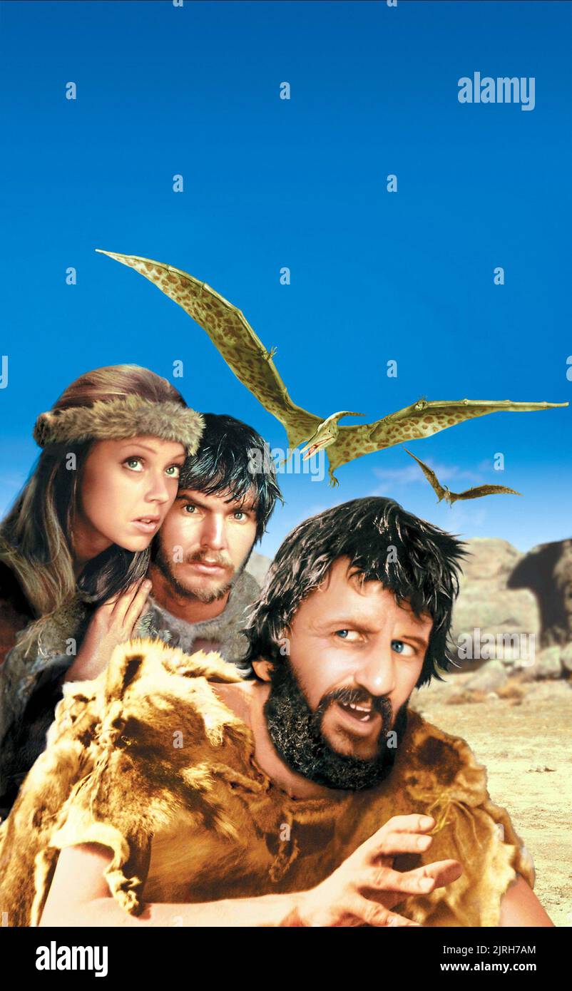 SHELLEY LONG, DENNIS QUAID, RINGO STARR, CAVEMAN, 1981 Stock Photo - Alamy