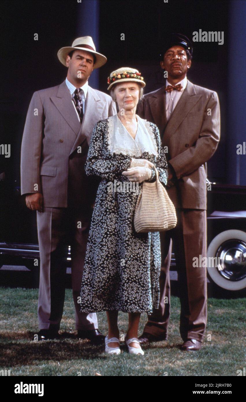 DAN AYKROYD, JESSICA TANDY, MORGAN FREEMAN, DRIVING MISS DAISY, 1989 Stock Photo