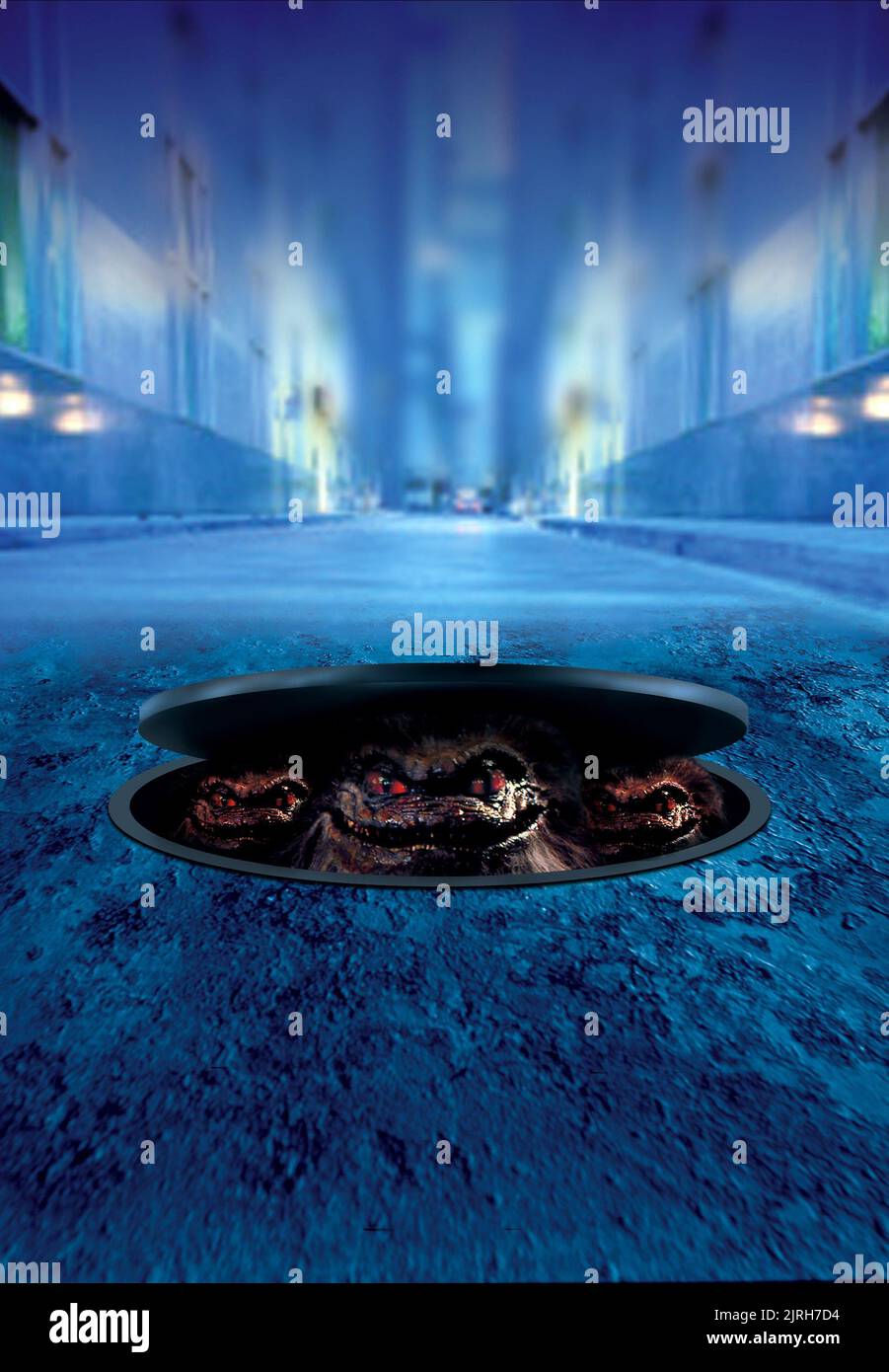 CRITTERS IN DRAIN, CRITTERS, 1986 Stock Photo