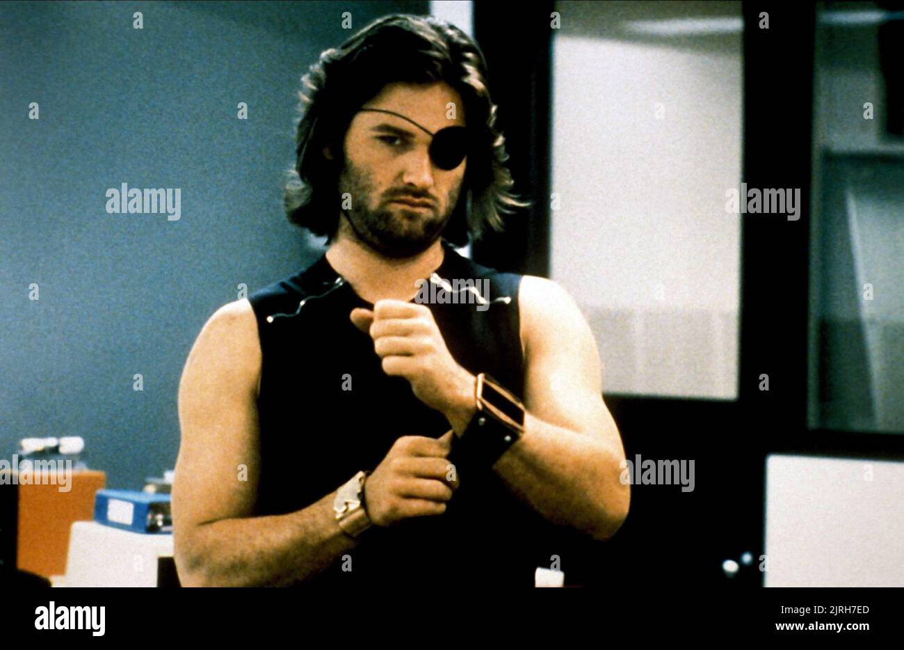 KURT RUSSELL, ESCAPE FROM NEW YORK, 1981 Stock Photo