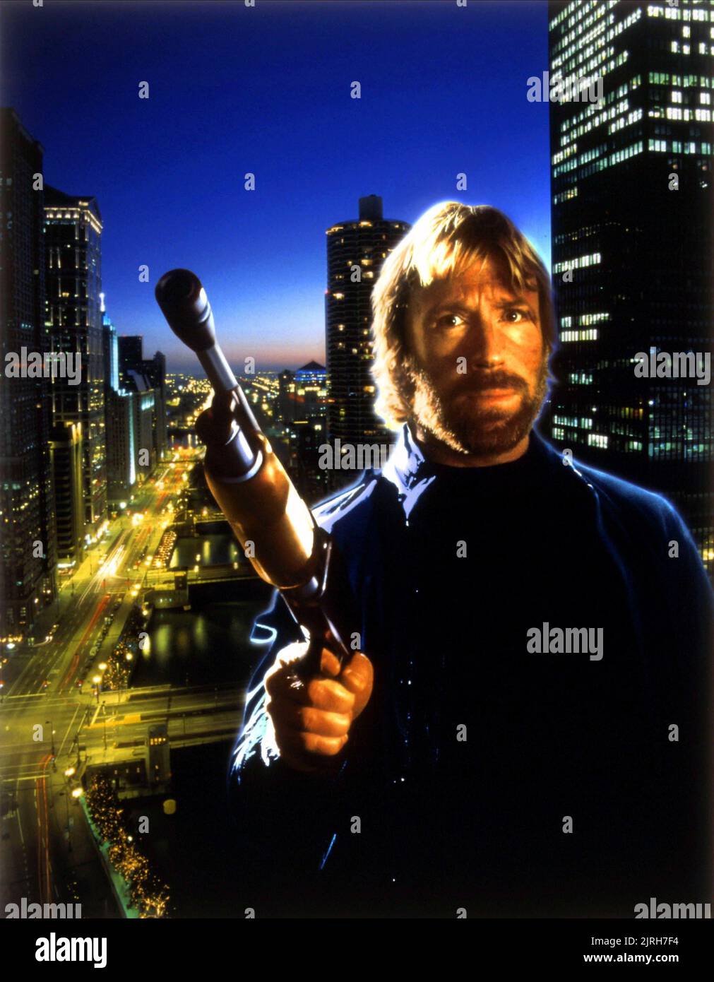 CHUCK NORRIS, CODE OF SILENCE, 1985 Stock Photo