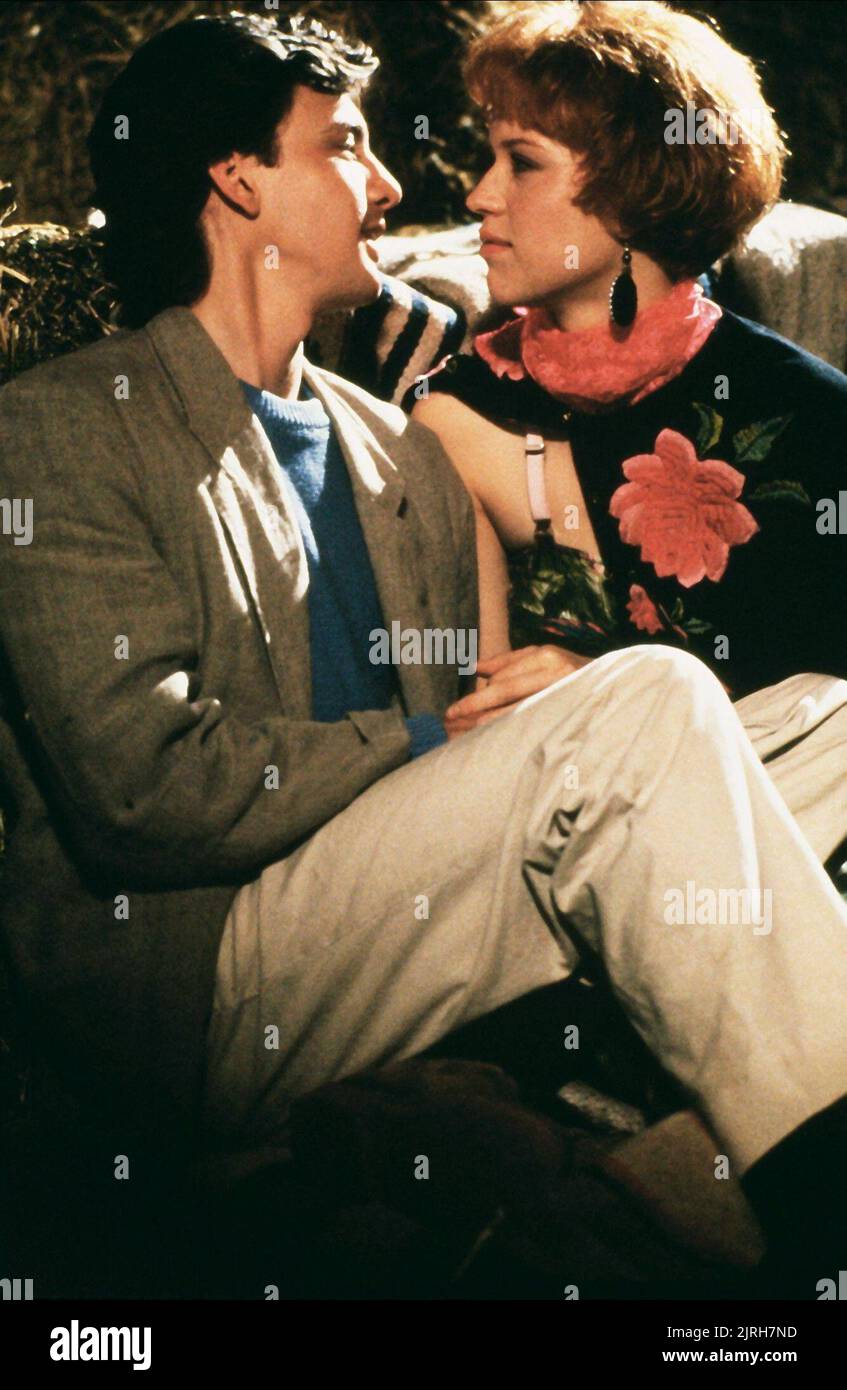 ANDREW MCCARTHY, MOLLY RINGWALD, PRETTY IN PINK, 1986 Stock Photo Alamy