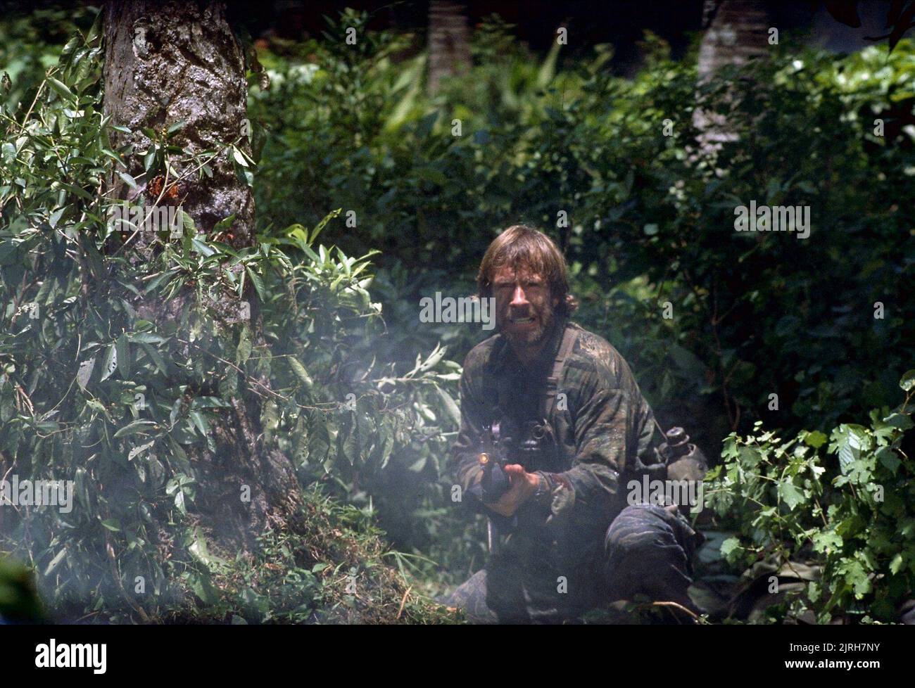 CHUCK NORRIS, MISSING IN ACTION, 1984 Stock Photo