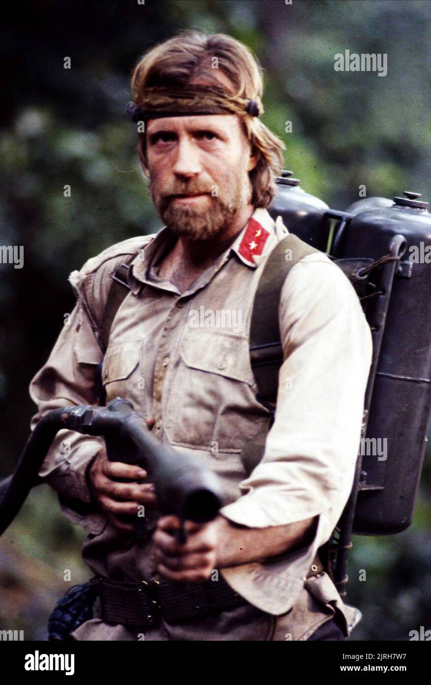 CHUCK NORRIS, MISSING IN ACTION 2: THE BEGINNING, 1985 Stock Photo