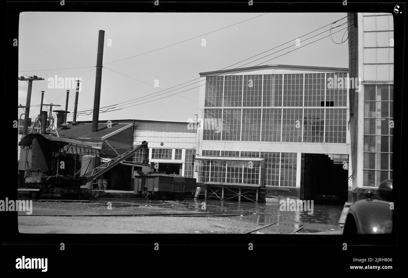 General Motors Plant - Petone, 1926, Petone, by Gordon Burt, Gordon H. Burt Ltd. Stock Photo