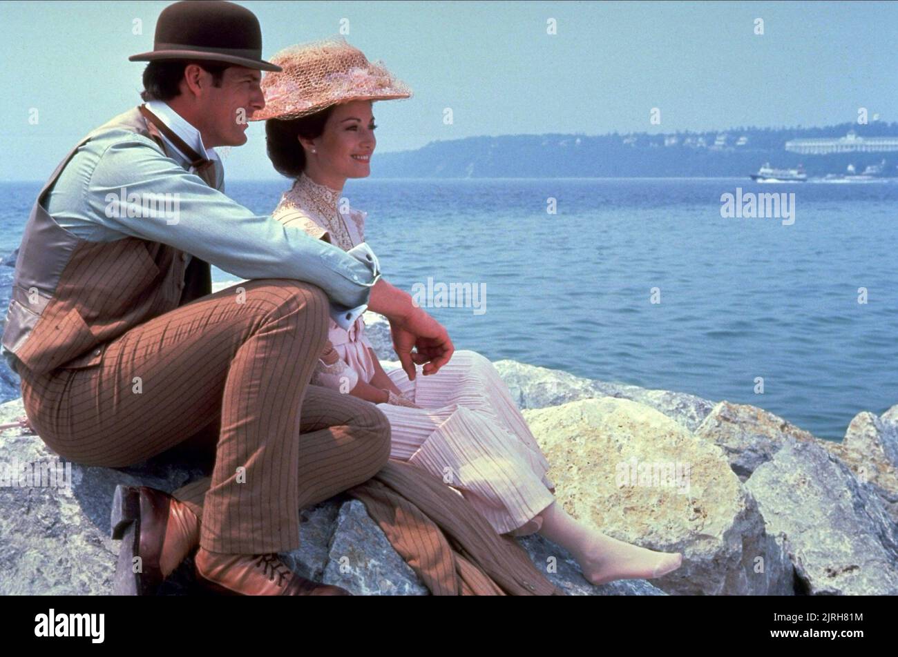 SOMEWHERE IN TIME 1980 Universal Pictures film with Jane Seymour and  Christopher Reeve Stock Photo - Alamy, image size:1300x952