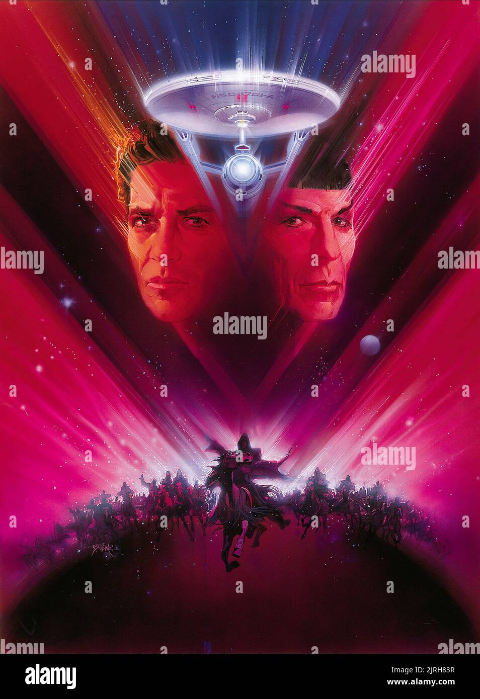 STAR TREK V: THE FINAL FRONTIER, poster art, from left: William