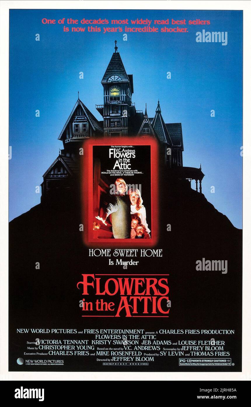 MOVIE POSTER, FLOWERS IN THE ATTIC, 1987 Stock Photo Alamy