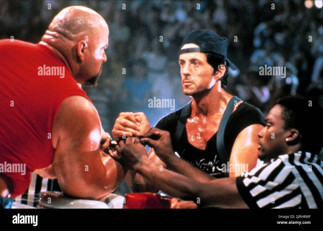 RICK ZUMWALT, SYLVESTER STALLONE, OVER THE TOP, 1987 Stock Photo - Alamy