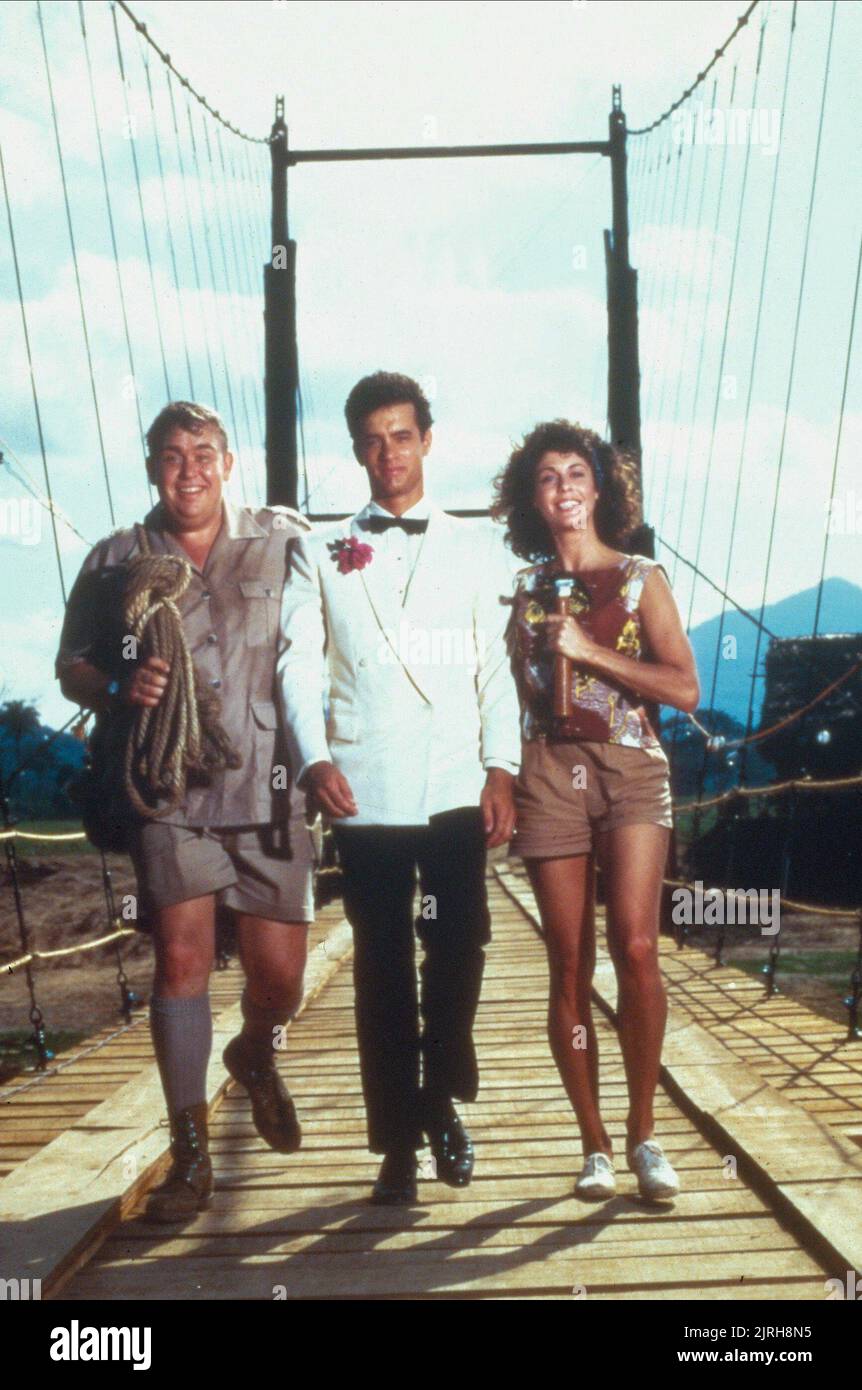 JOHN CANDY, TOM HANKS, RITA WILSON, VOLUNTEERS, 1985 Stock Photo Alamy