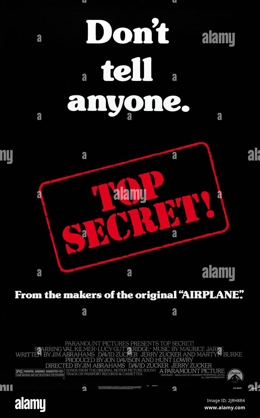 Top secret movie hi res stock photography and images alamy