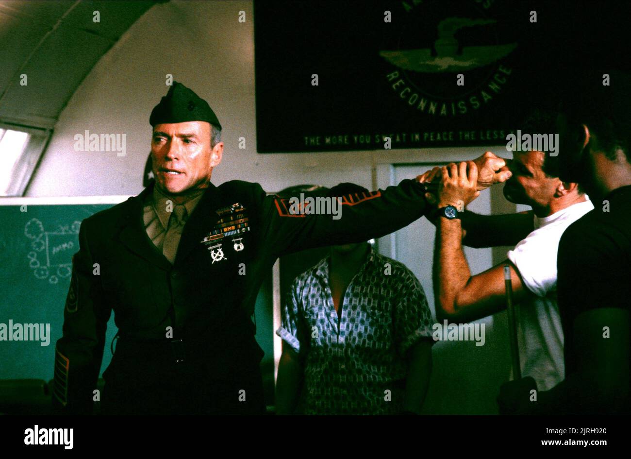 Clint Eastwood Heartbreak Ridge 1986 Stock Photo Alamy