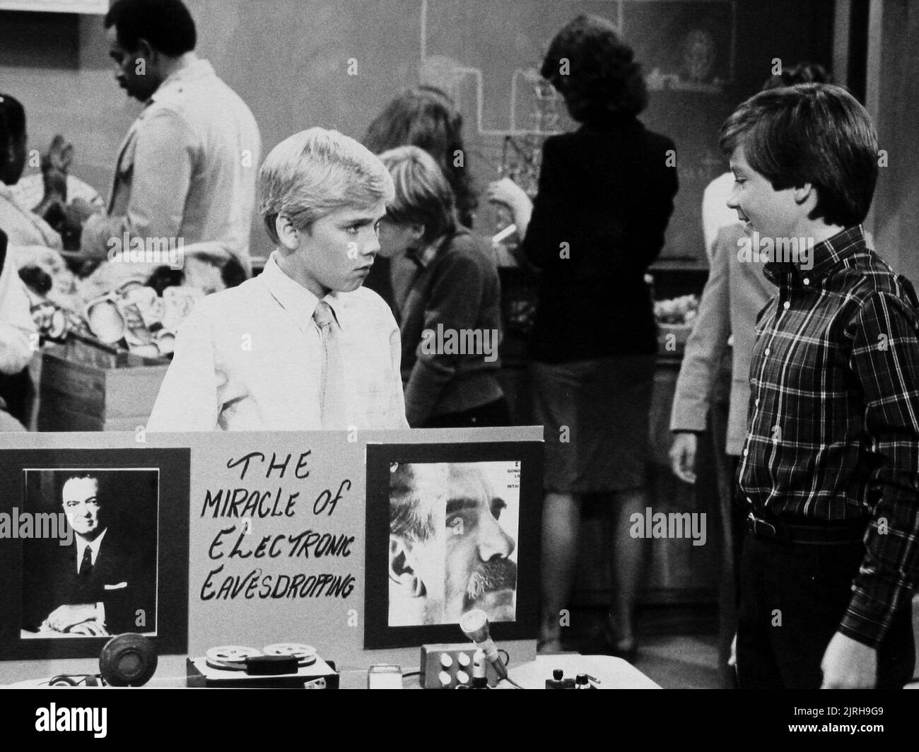 RICKY SCHRODER, JASON BATEMAN, SILVER SPOONS, 1983 Stock Photo Alamy