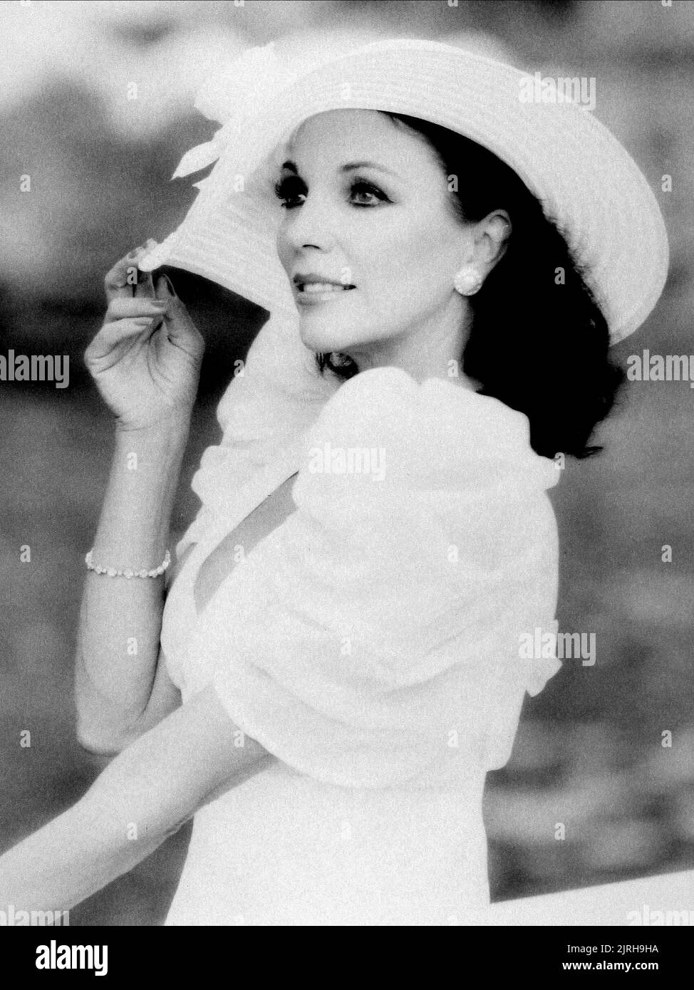 JOAN COLLINS, MONTE CARLO, 1986 Stock Photo Alamy