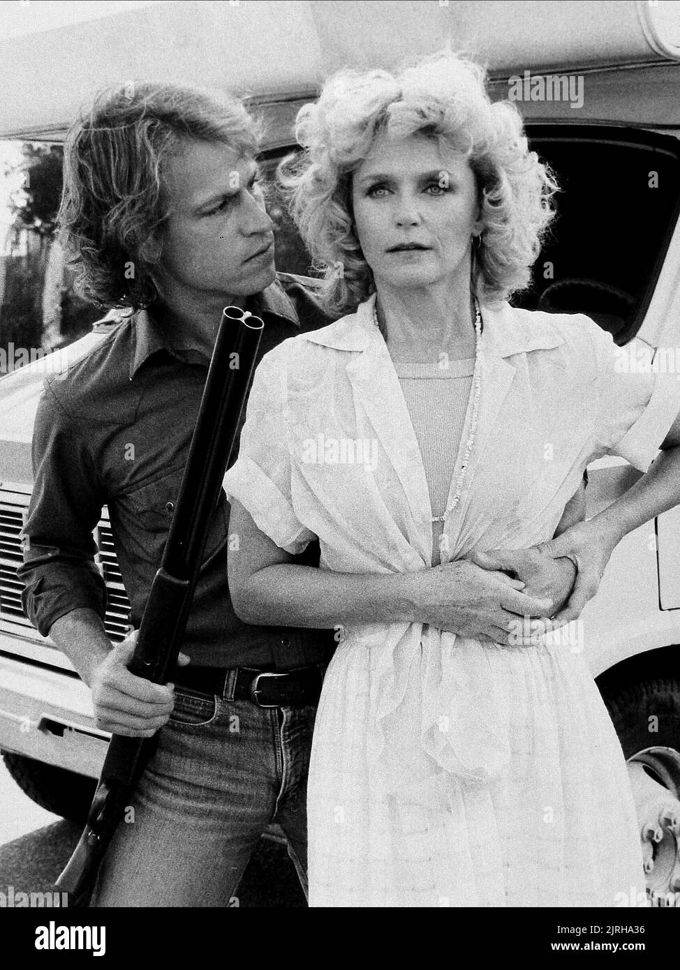 MICHAEL BECK, LEE REMICK, REARVIEW MIRROR, 1984 Stock Photo Alamy