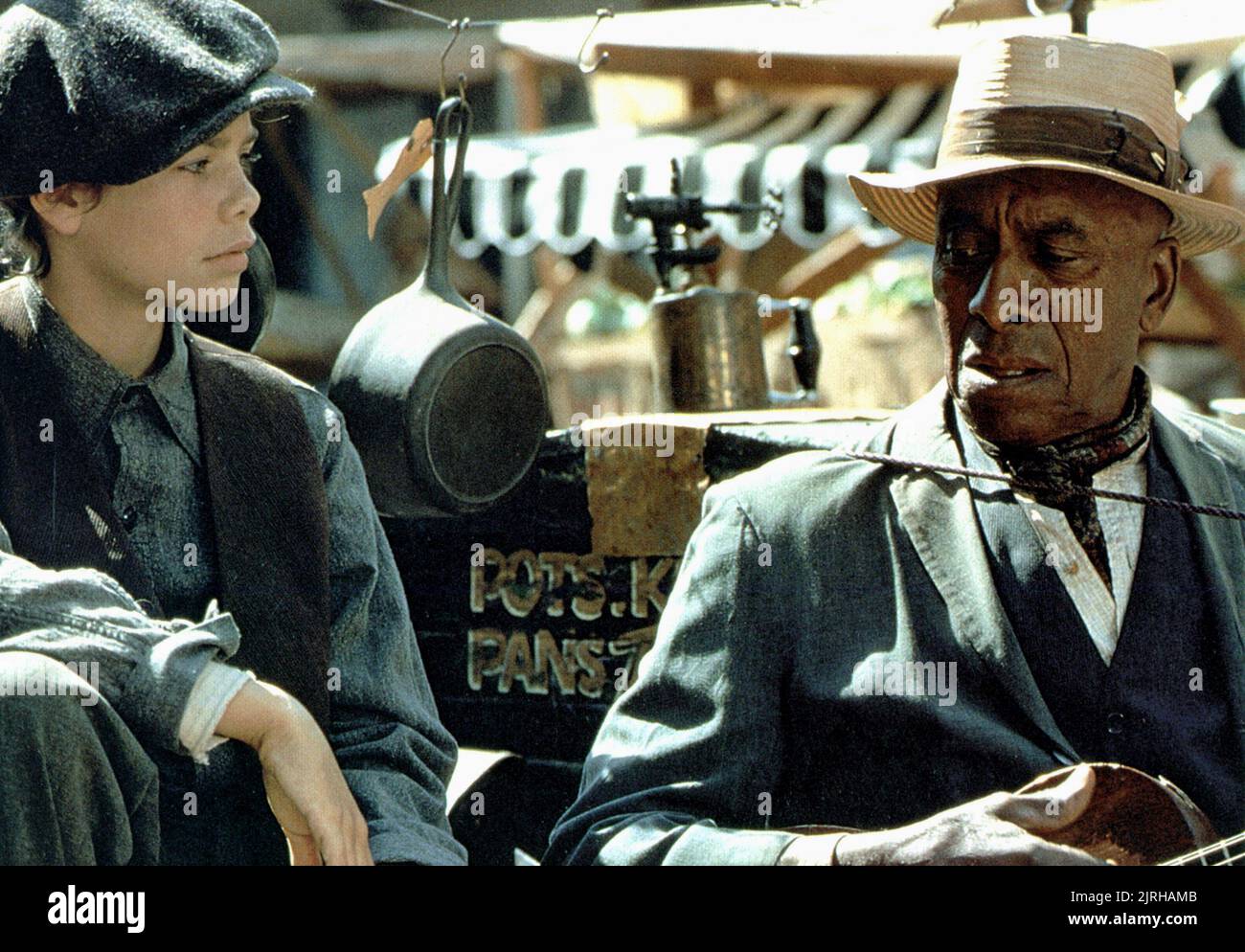 MEREDITH BROOKS, SCATMAN CROTHERS, THE JOURNEY OF NATTY GANN, 1985 Stock Photo