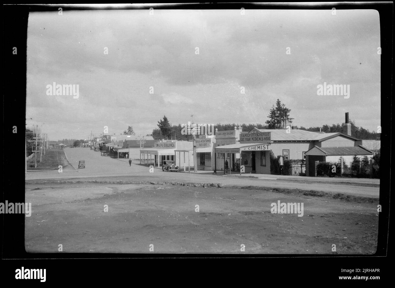 Putaruru princes street Black and White Stock Photos & Images Alamy