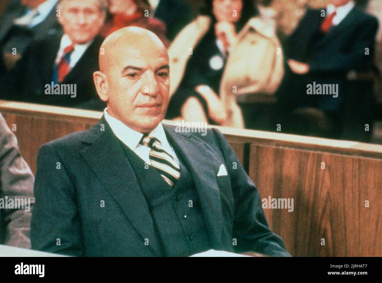 TELLY SAVALAS, HELLINGER'S LAW, 1981 Stock Photo