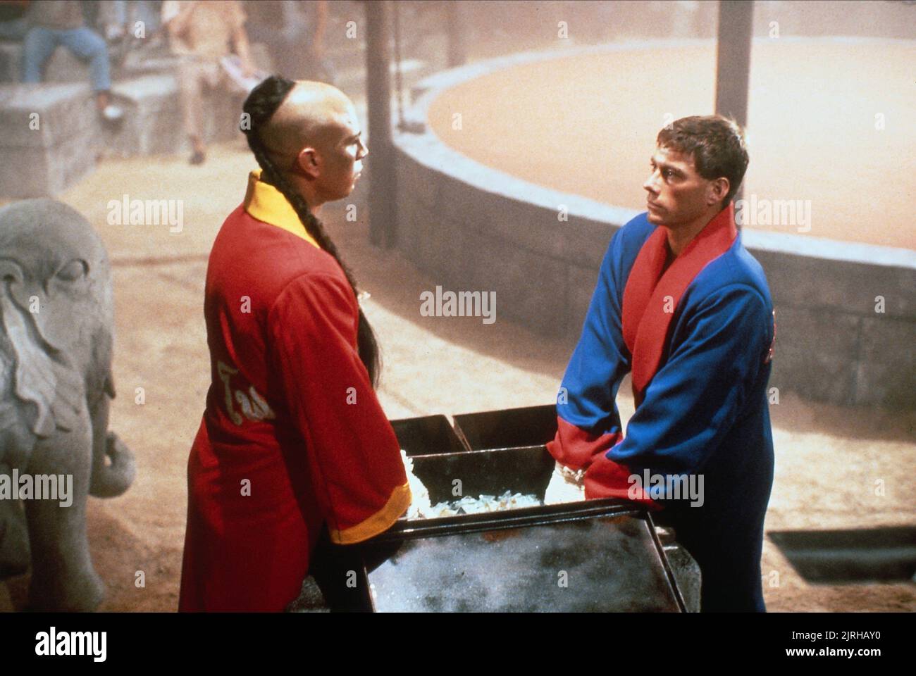 MICHEL QISSI, JEAN-CLAUDE VAN DAMME, KICKBOXER, 1989 Stock Photo - Alamy