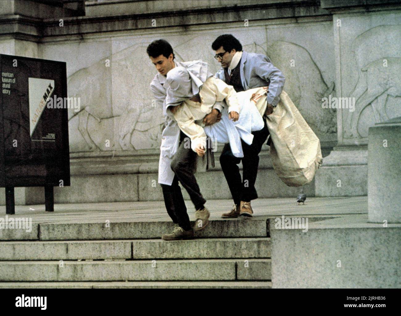 TOM HANKS, EUGENE LEVY, SPLASH, 1984 Stock Photo Alamy