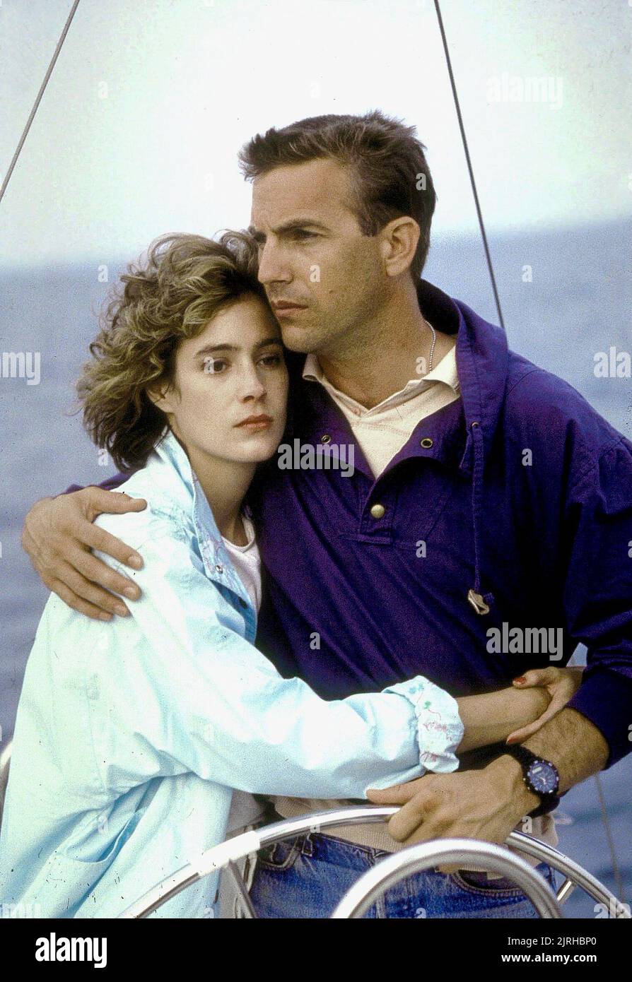 SEAN YOUNG, KEVIN COSTNER, NO WAY OUT, 1987 Stock Photo