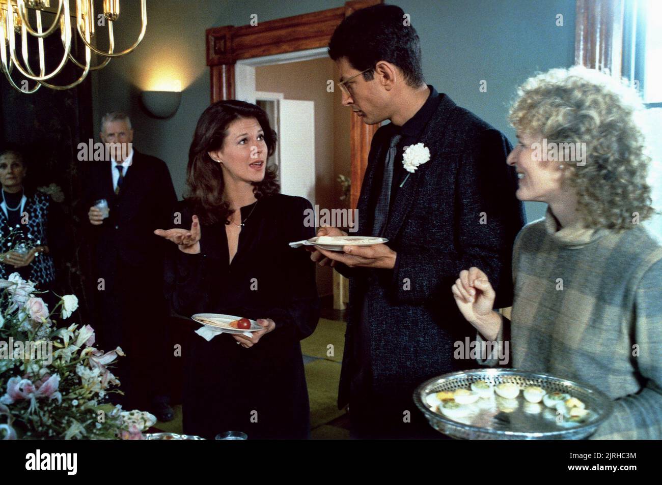 JOBETH WILLIAMS, JEFF GOLDBLUM, GLENN CLOSE, THE BIG CHILL, 1983 Stock