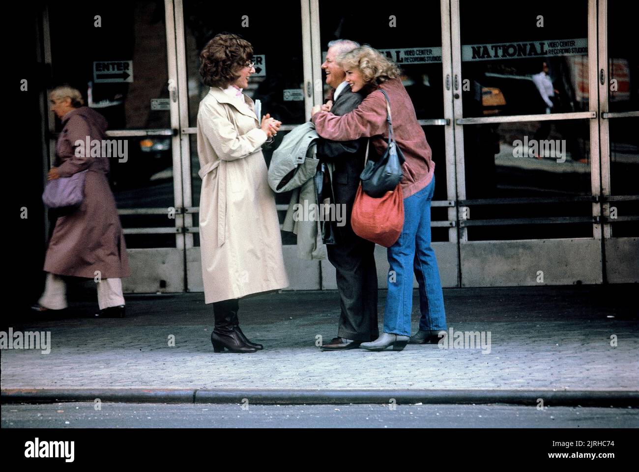 DUSTIN HOFFMAN, CHARLES DURNING, JESSICA LANGE, TOOTSIE, 1982 Stock Photo