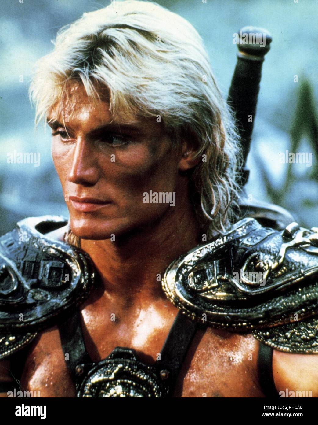 DOLPH LUNDGREN, MASTERS OF THE UNIVERSE, 1987 Stock Photo