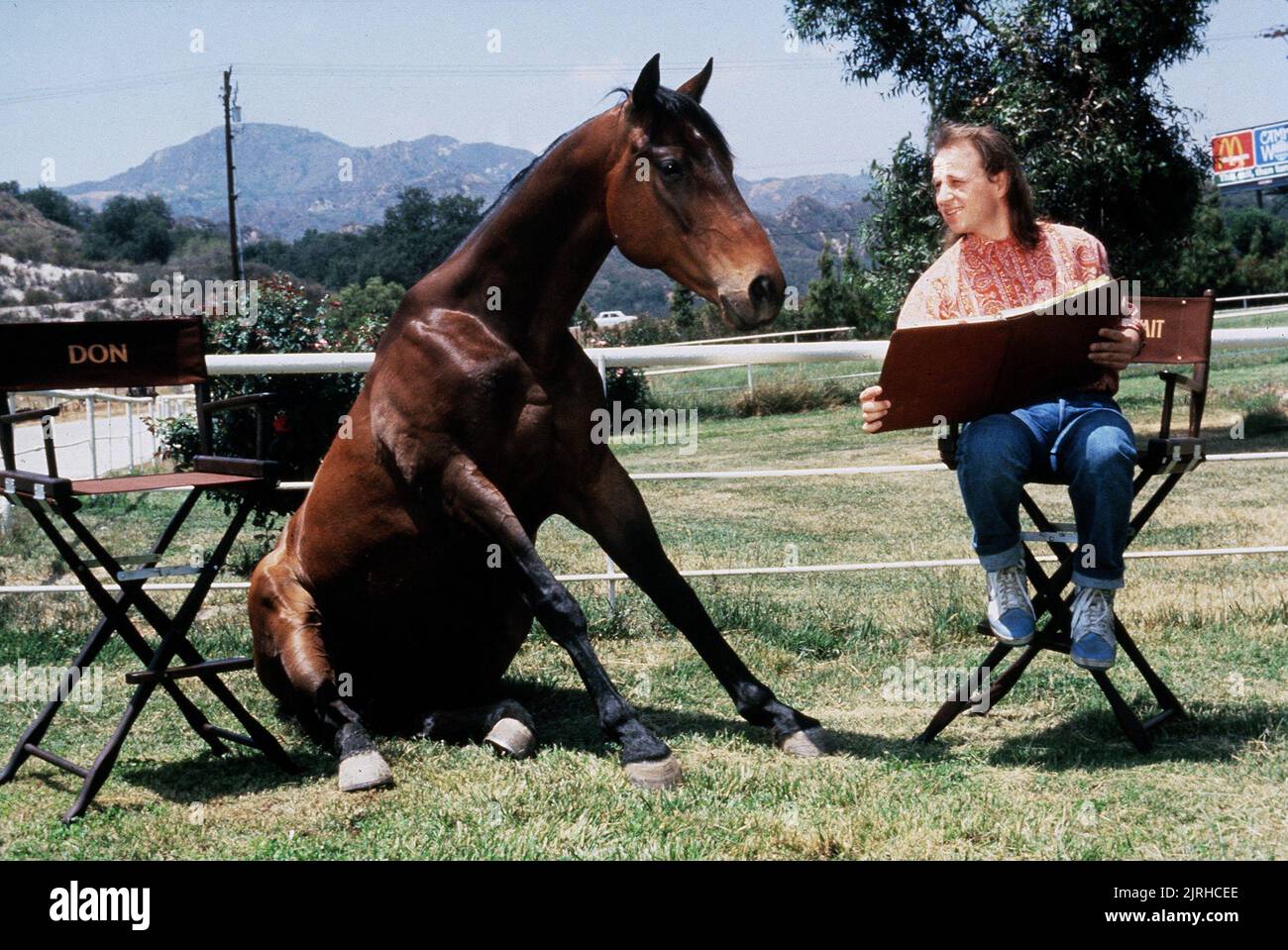 BOB GOLDTHWAIT, HOT TO TROT, 1988 Stock Photo Alamy
