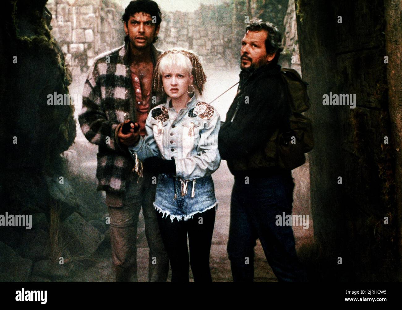 Vibes jeff goldblum cyndi lauper hires stock photography and images