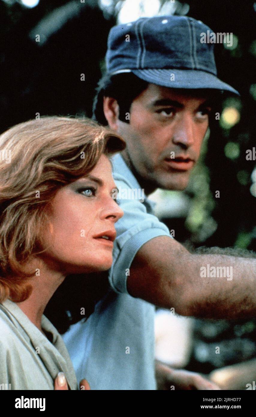 MEG FOSTER, POWERS BOOTHE, THE EMERALD FOREST, 1985 Stock Photo