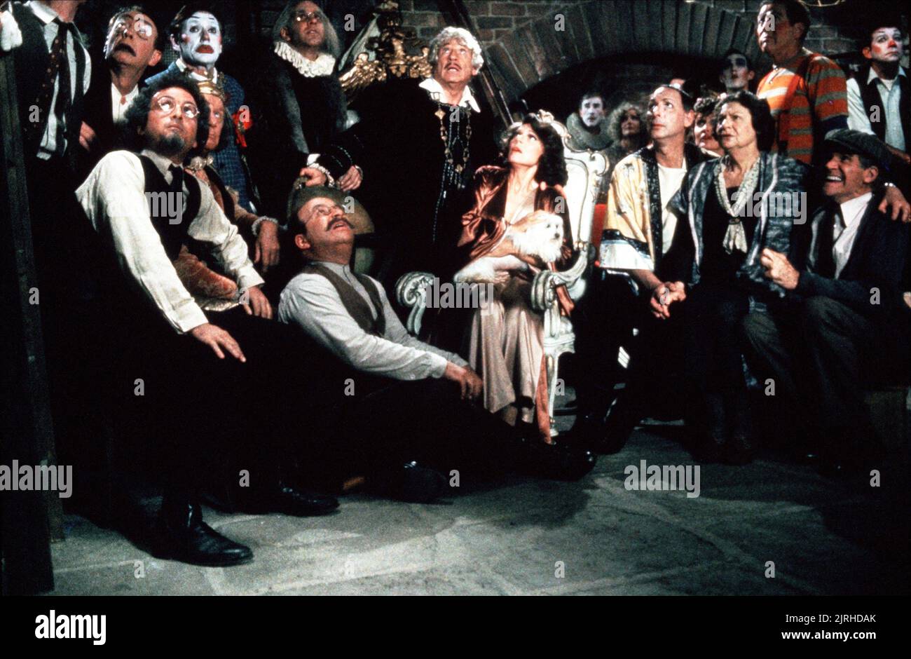LEWIS J. STADLEN, MEL BROOKS, ANNE BANCROFT, RONNY GRAHAM, TO BE OR NOT TO BE, 1983 Stock Photo