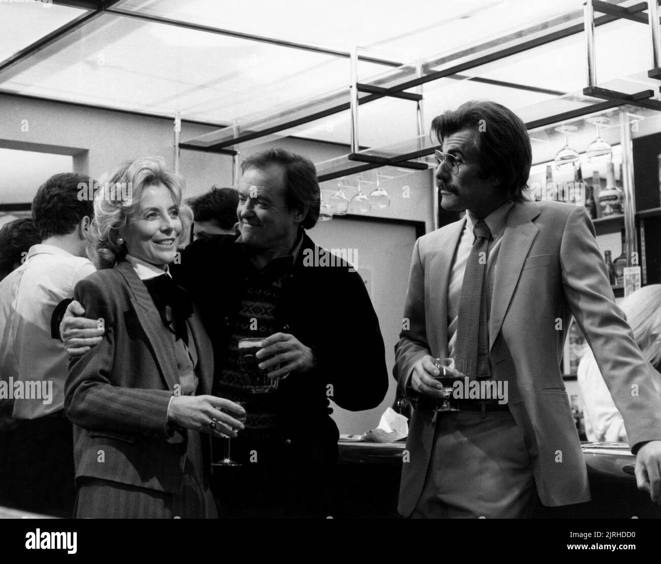 DEBORAH GRANT, JAMES BOLAM, OLIVER COTTON, ROOM AT THE BOTTOM, 1985 Stock Photo