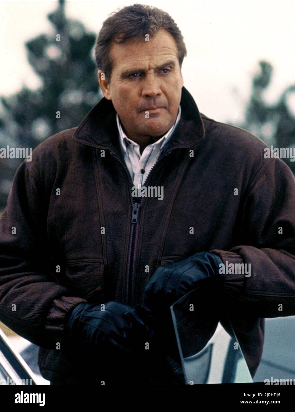 LEE MAJORS, THE RETURN OF THE SIX-MILLION-DOLLAR MAN AND THE BIONIC WOMAN, 1987 Stock Photo