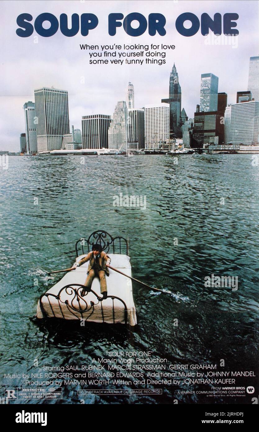 FILM POSTER, SOUP FOR ONE, 1982 Stock Photo Alamy