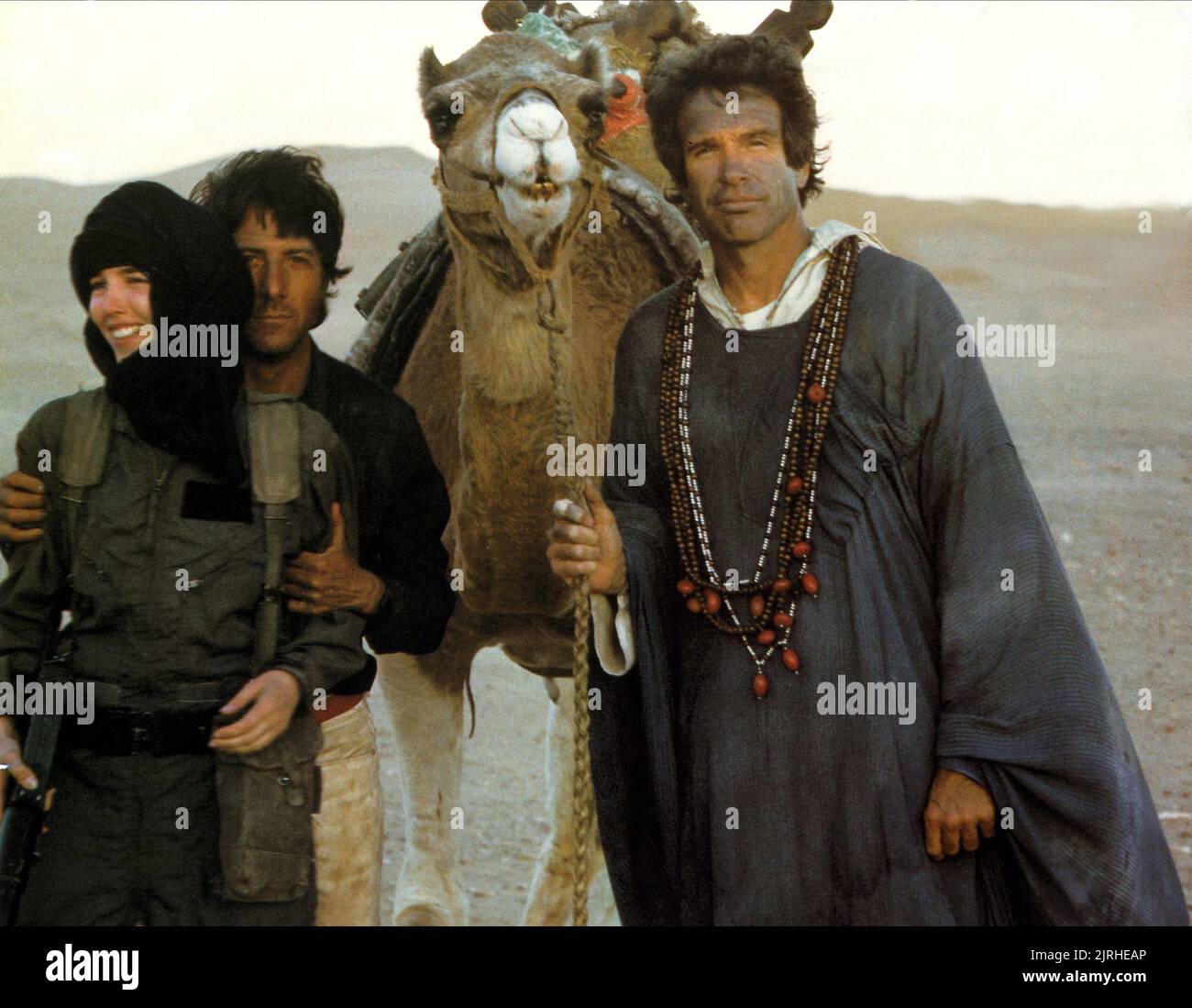 ISABELLE ADJANI, DUSTIN HOFFMAN, WARREN BEATTY, ISHTAR, 1987 Stock