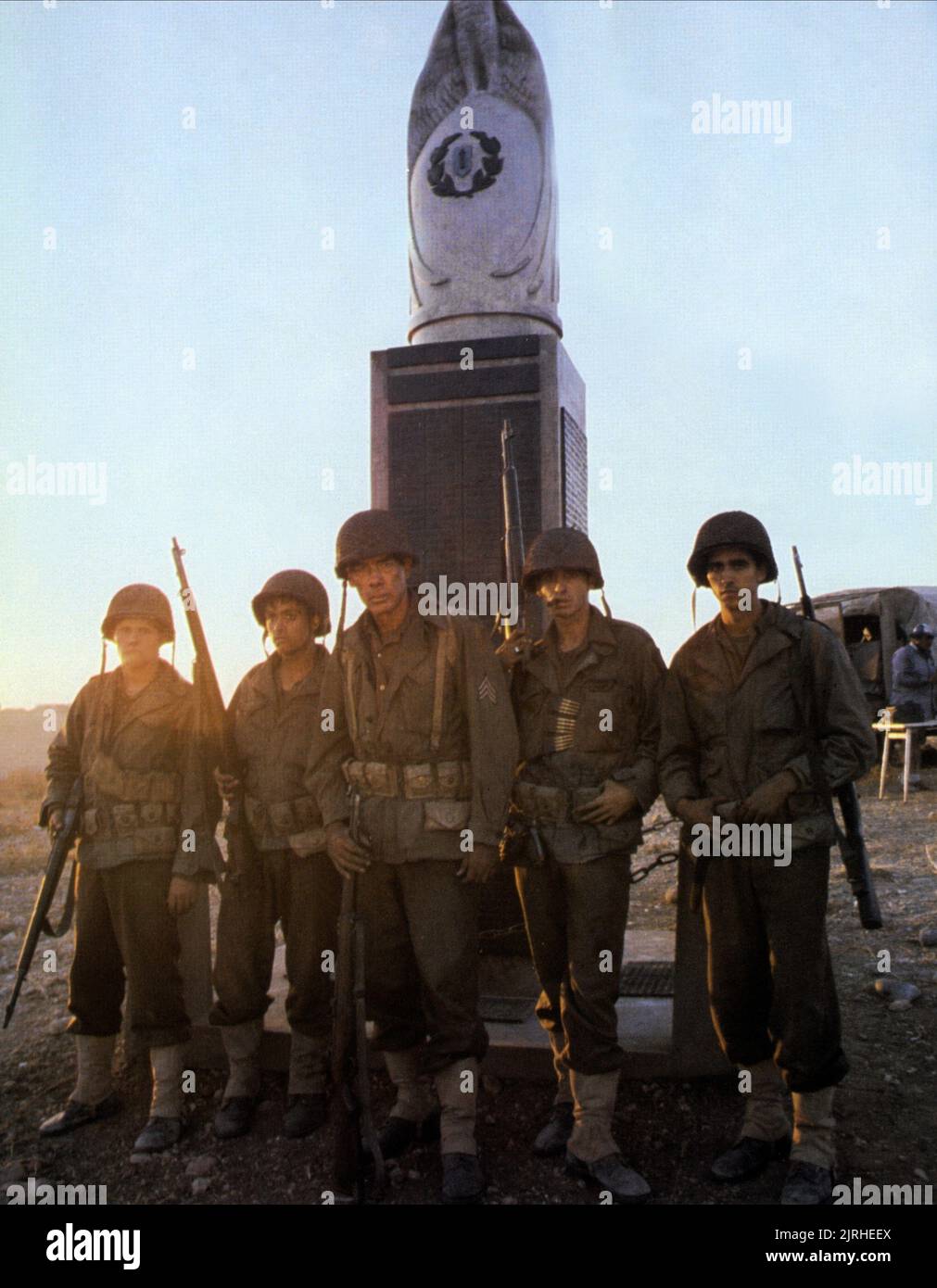 WARD,HAMILL,MARVIN,CARRADINE,CICCO, THE BIG RED ONE, 1980 Stock Photo