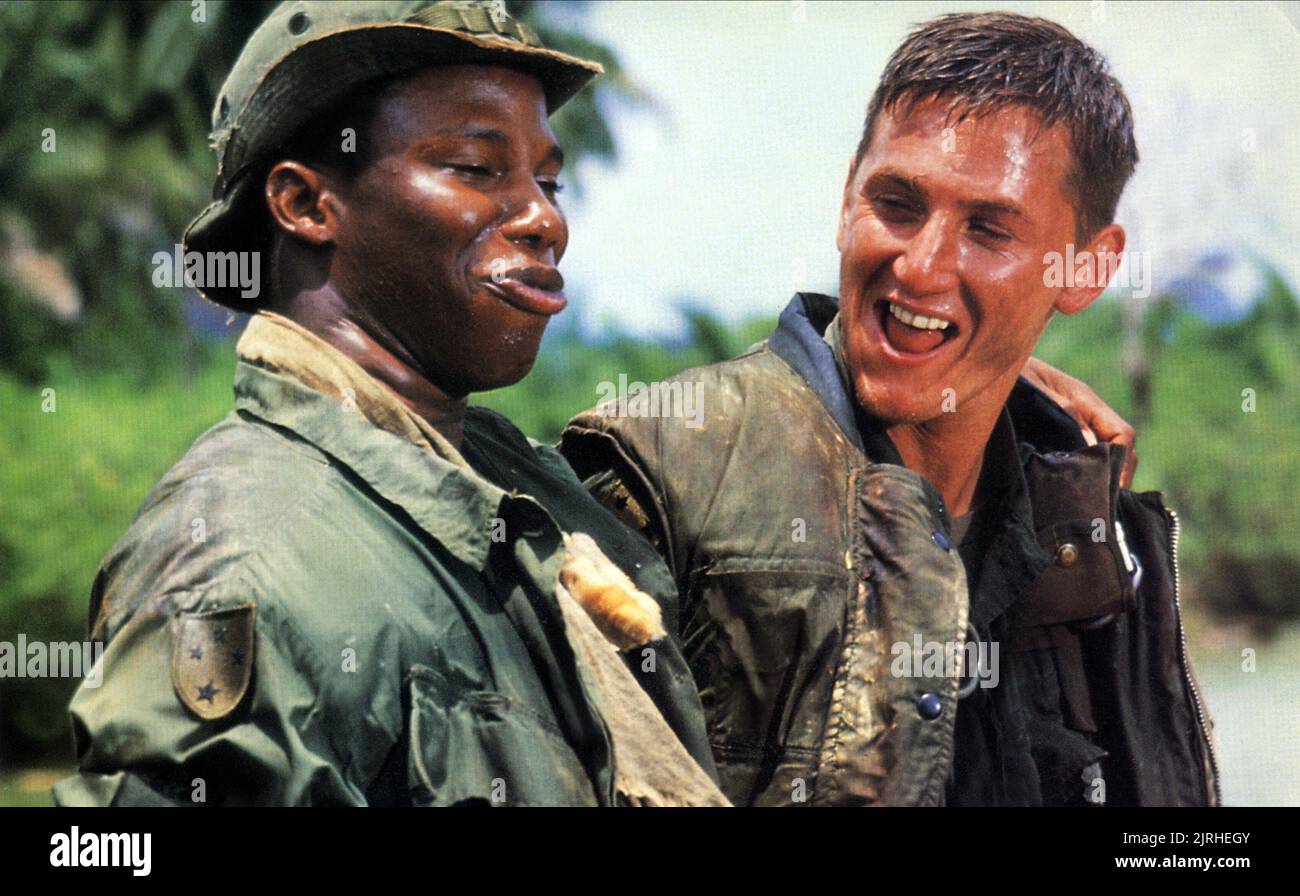 ERIK KING, SEAN PENN, CASUALTIES OF WAR, 1989 Stock Photo Alamy