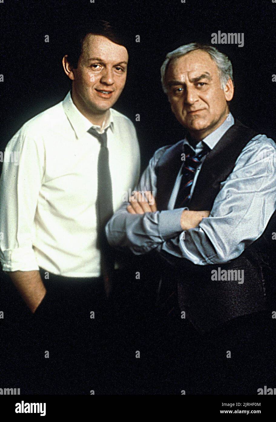 KEVIN WHATELY, JOHN THAW, INSPECTOR MORSE, 1987 Stock Photo