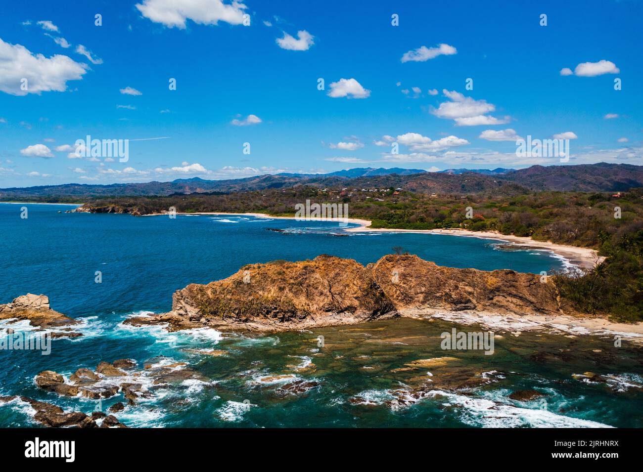 Coastline of Beach in Guanacaste Costa Rica Stock Photo Alamy