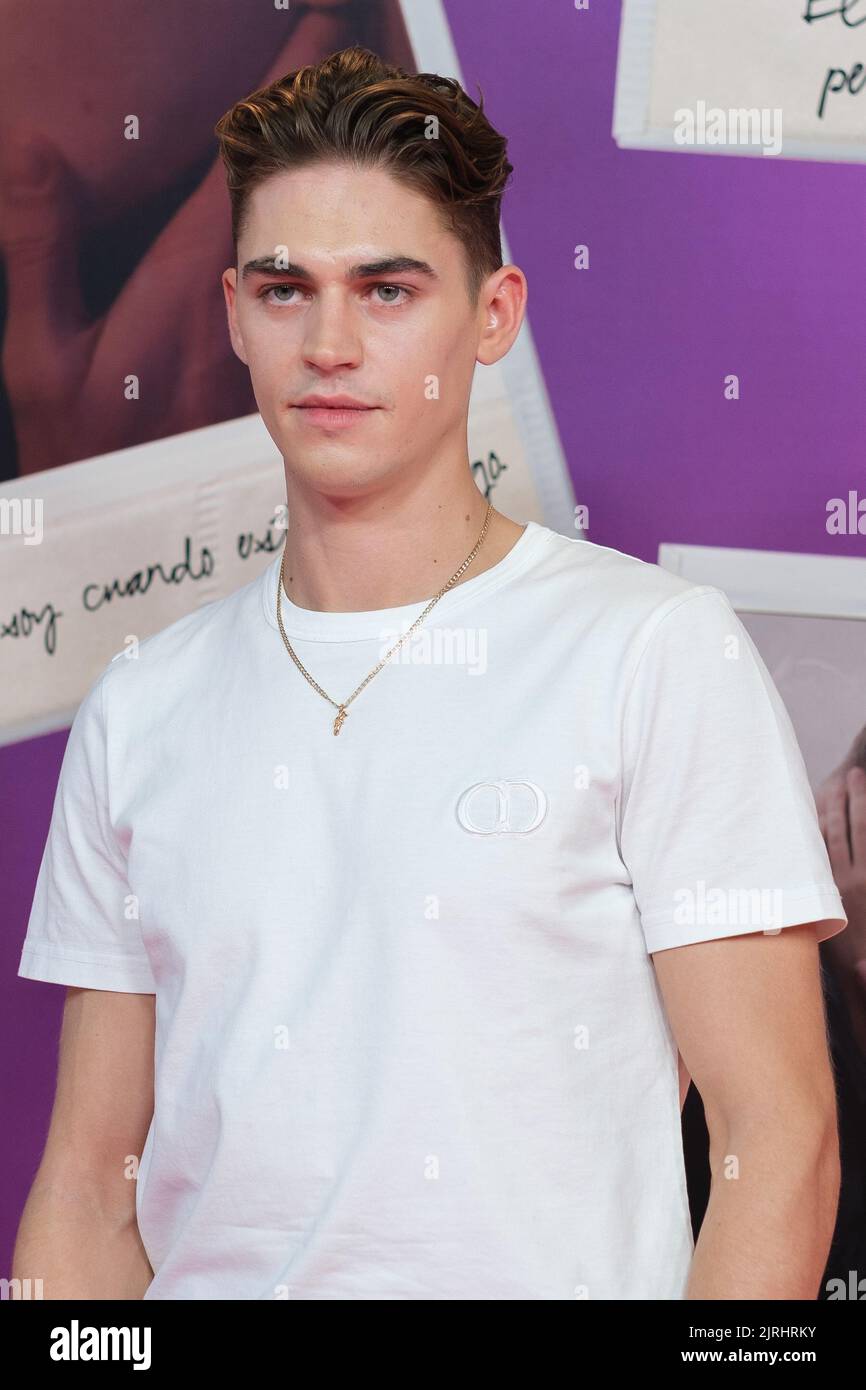 British actor Hero Fiennes Tiffin attends the "After, Amor Infinito