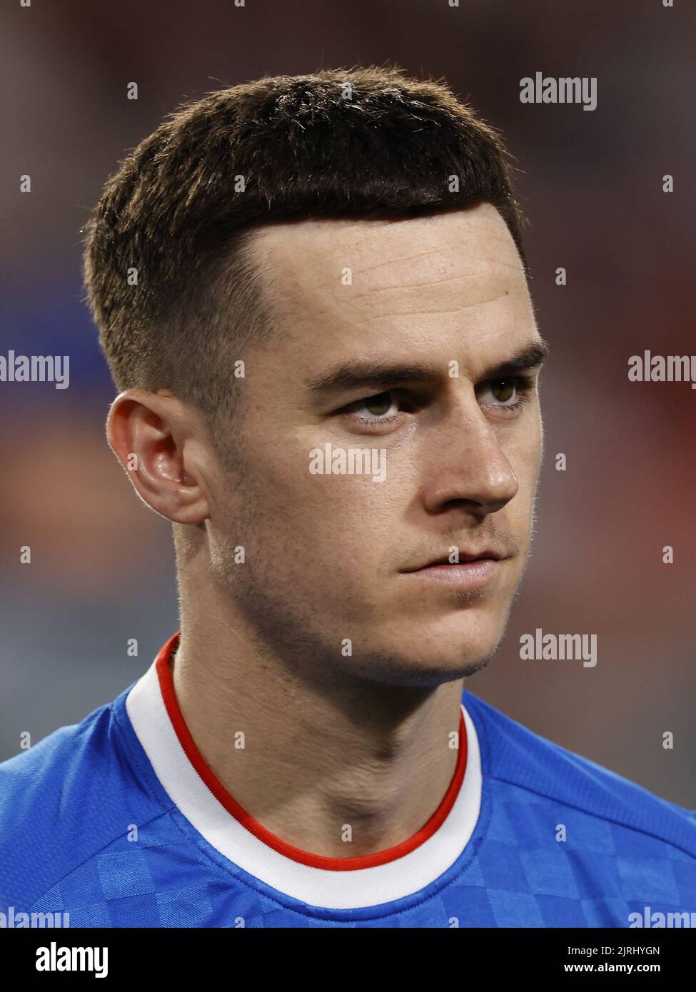 EINDHOVEN Thomas Lawrence of Rangers FC during the UEFA Champions