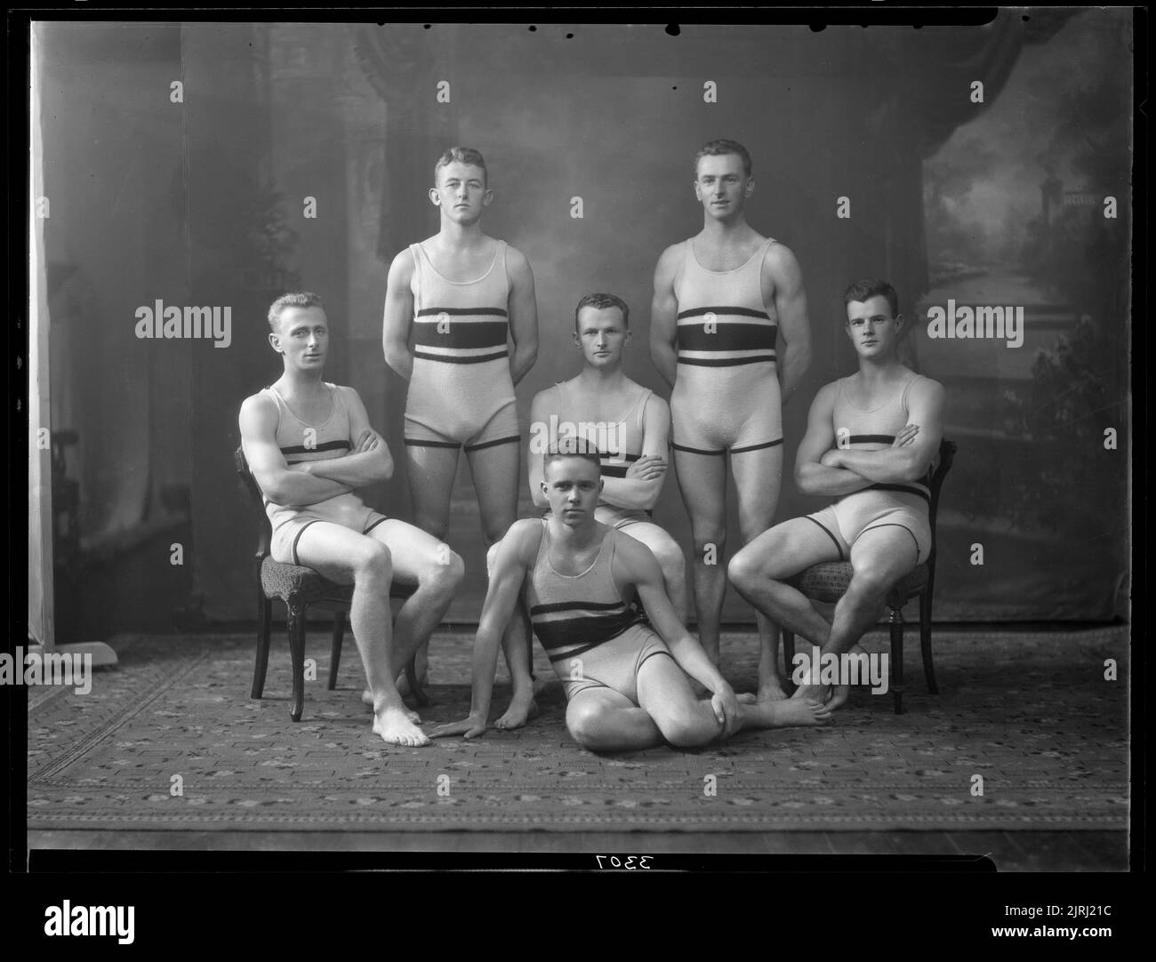 New Plymouth High School Old Boys Surf Lifesaving Team Circa 1930 new-plymouth-high-school-old-boys-surf-lifesaving-team-circa-1930