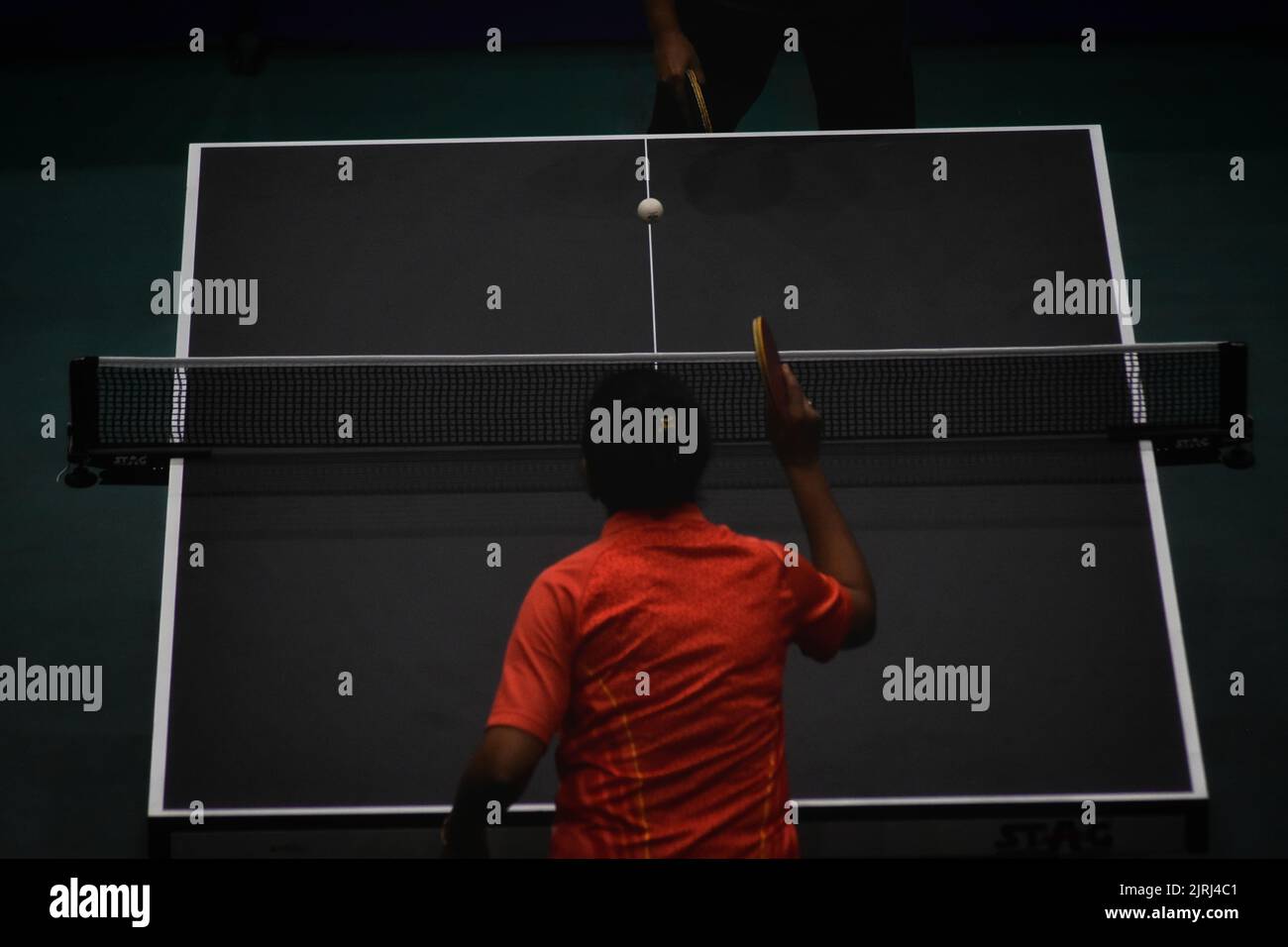 Srinagar, Jammu And Kashmir, India. 24th Aug, 2022. 28th Masters National Table Tennis