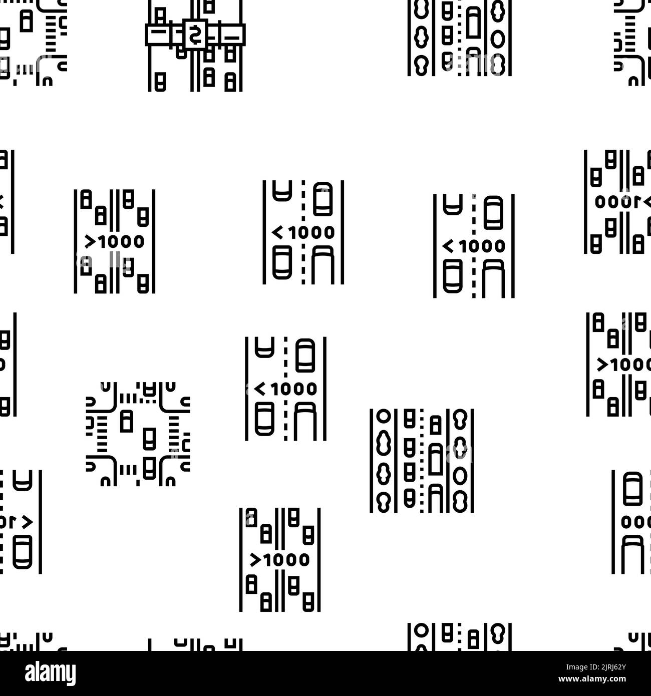 Urban Arterial Road Black And White Stock Photos Images Alamy