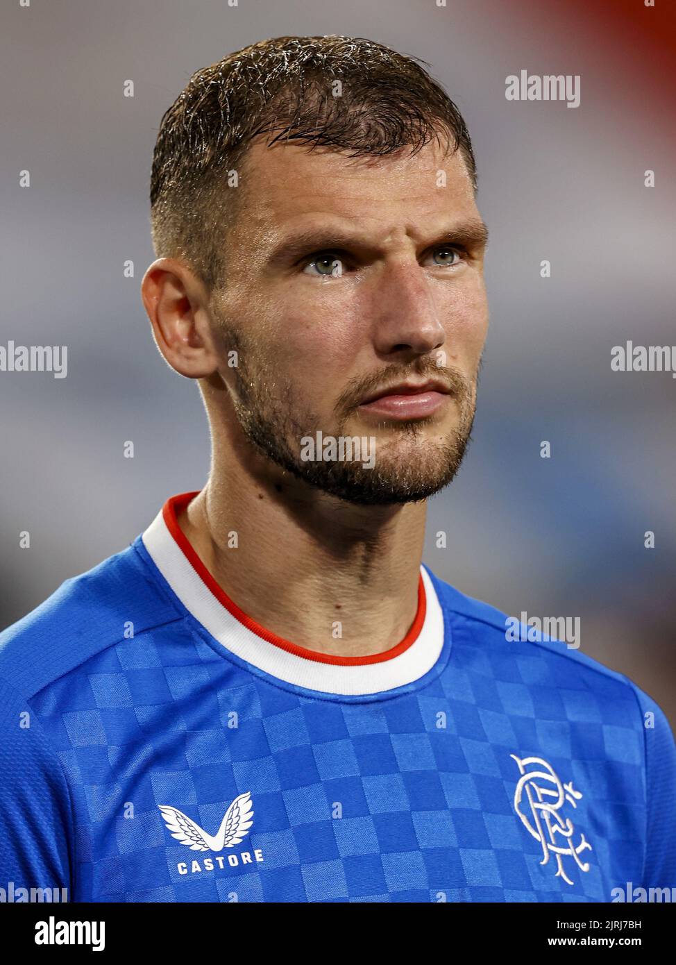 EINDHOVEN Borna Barisic of Rangers FC during the UEFA Champions