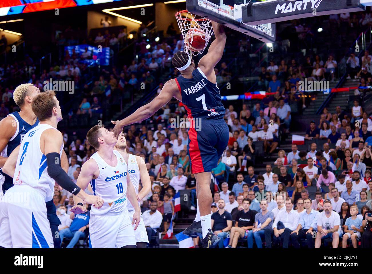 Guerschon YABUSELE (7) of France during the FIBA Basketball World Cup